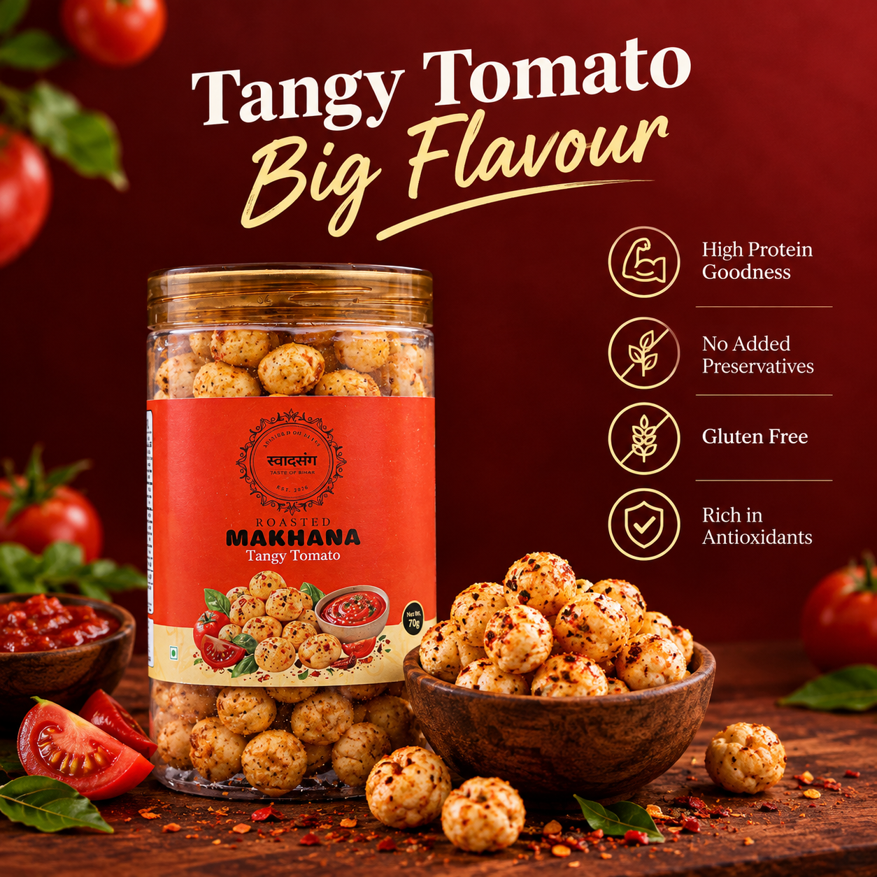 Combo Pack–Cream Onion & Tangy Tomato(70g×2) - Image 4