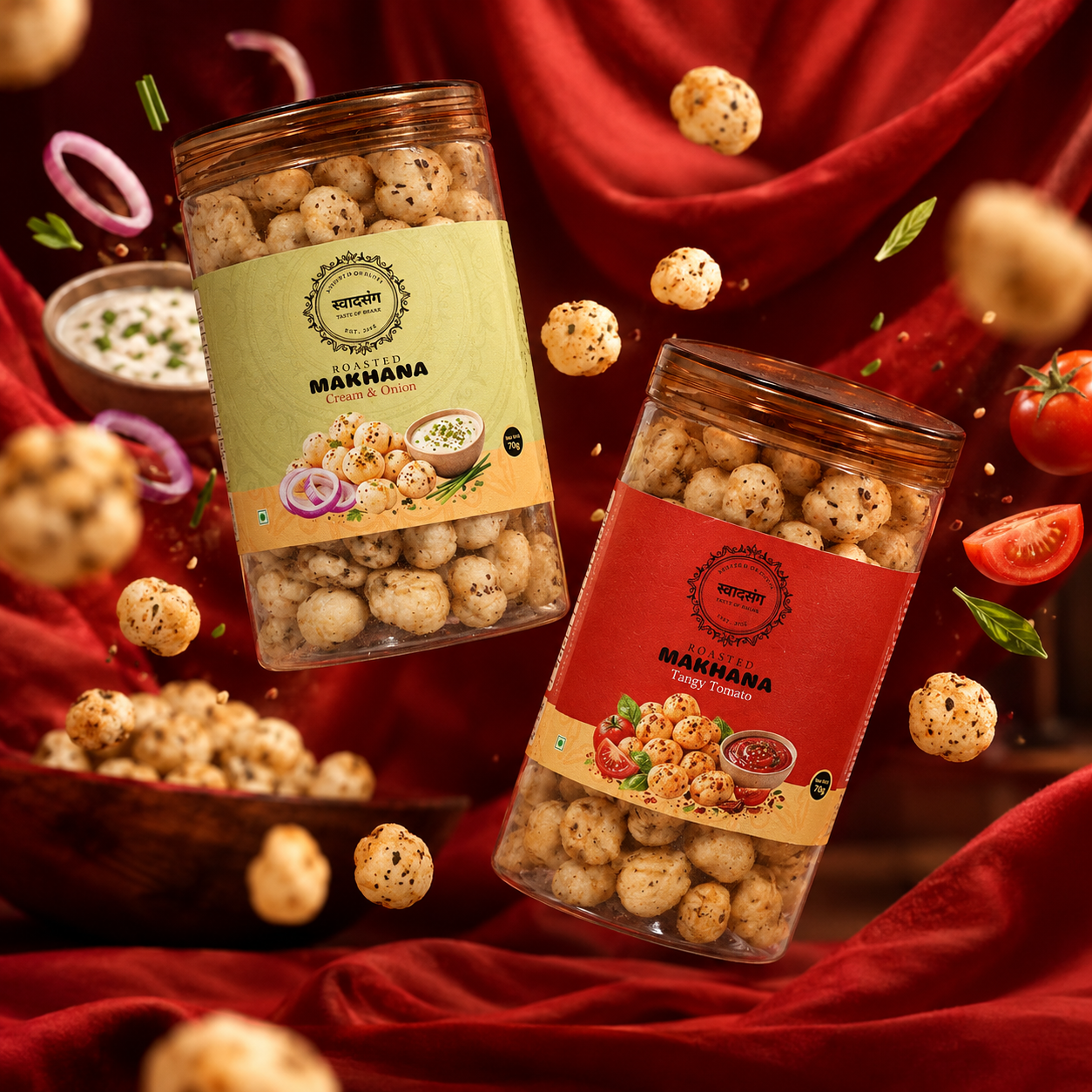 Combo Pack–Cream Onion & Tangy Tomato(70g×2) - Image 2
